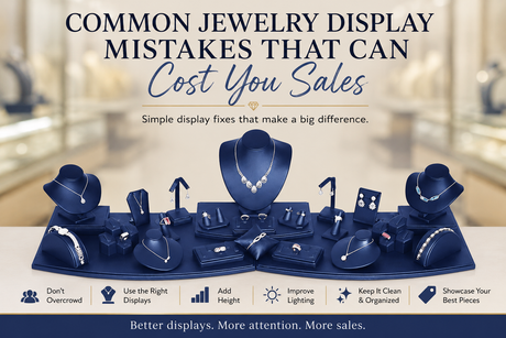 Common Jewelry Display Mistakes That Can Cost You Sales