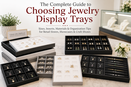The Complete Guide to Choosing Jewelry Display Trays