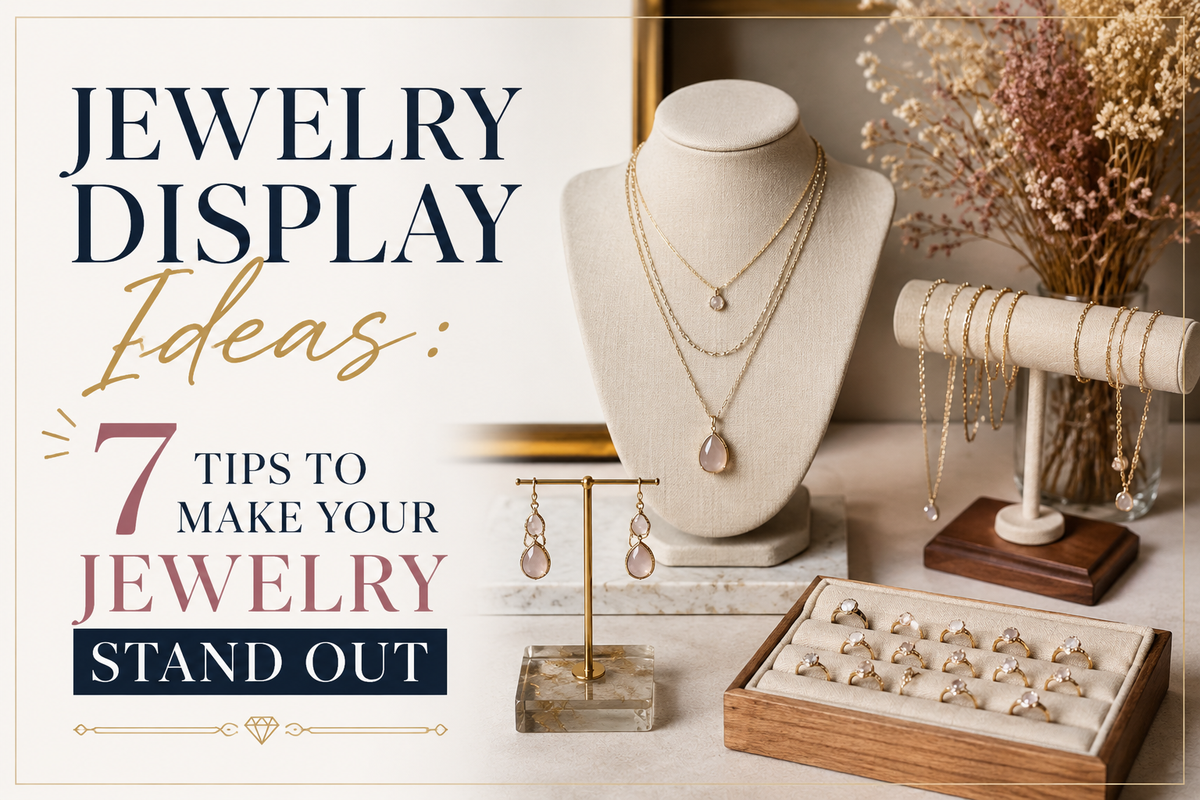 Jewelry Display Ideas: 7 Tips to Make Your Jewelry Stand Out
