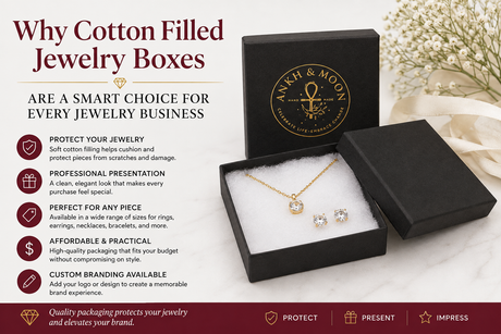 Why Cotton Filled Jewelry Boxes Are a Smart Choice for Every Jewelry Business