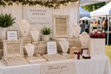 How to Create a Consistent Jewelry Booth Display That Sells
