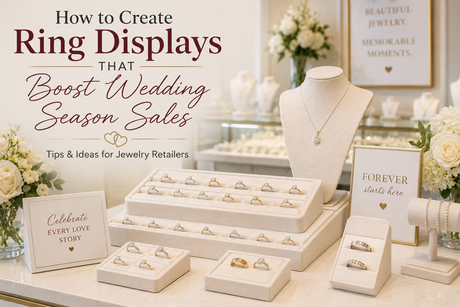 How to Create Ring Displays That Boost Wedding Season Sales