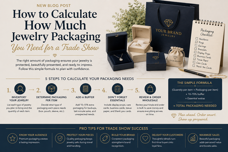 How to Calculate How Much Jewelry Packaging You Need for a Trade Show