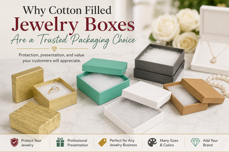 Why Cotton Filled Jewelry Boxes Are a Trusted Packaging Choice