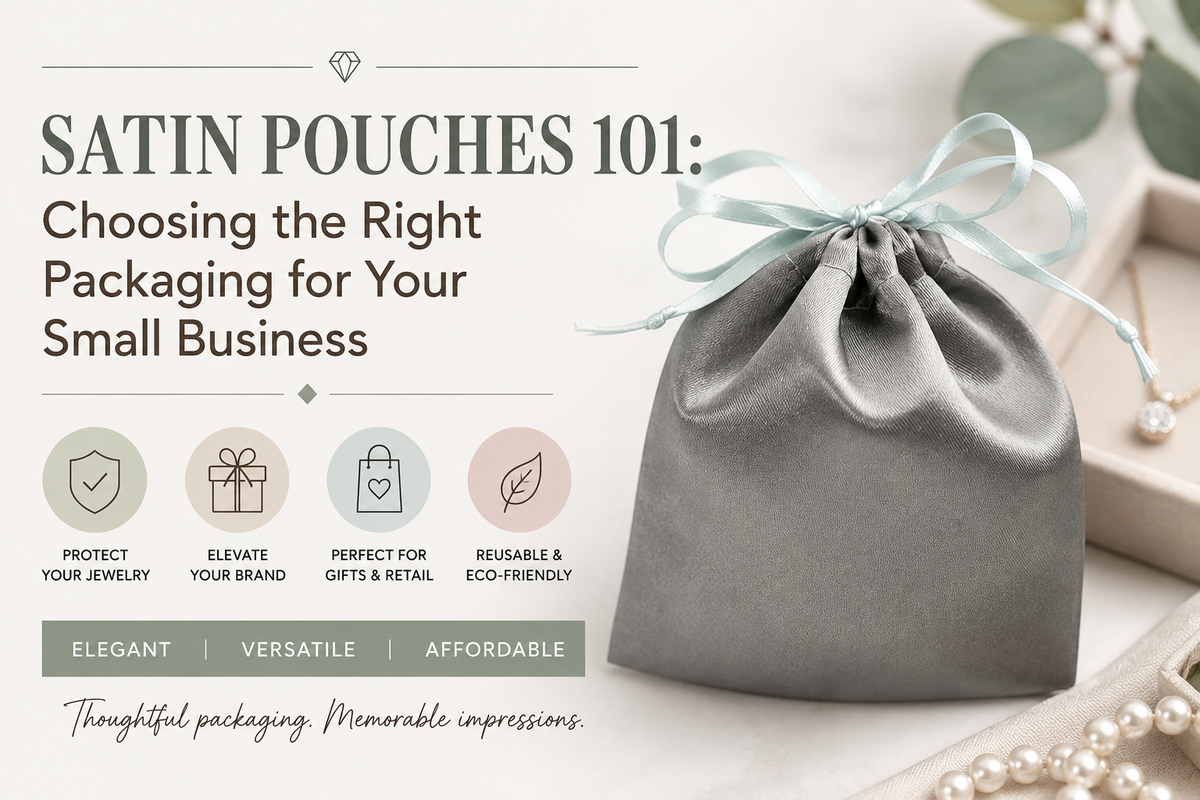 Satin Pouches 101: Choosing the Right Packaging for Your Small Business