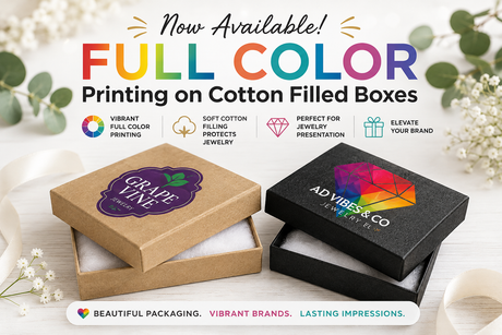 How Full Color Printing Helps Jewelry Businesses Build Their Brand