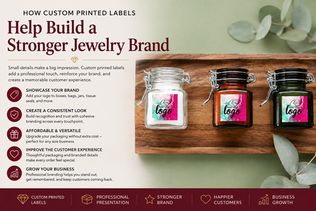 How Custom Printed Labels Help Build a Stronger Jewelry Brand