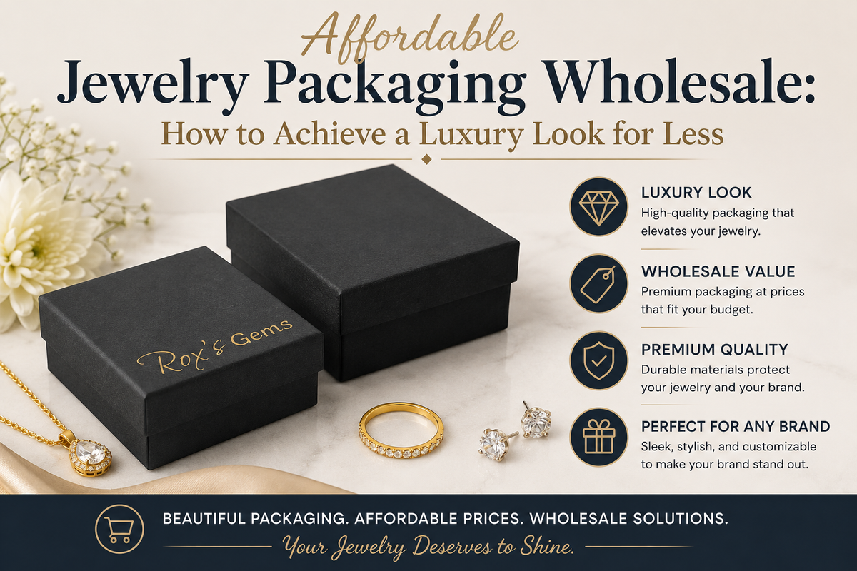 Affordable Jewelry Packaging Wholesale: How to Achieve a Luxury Look for Less