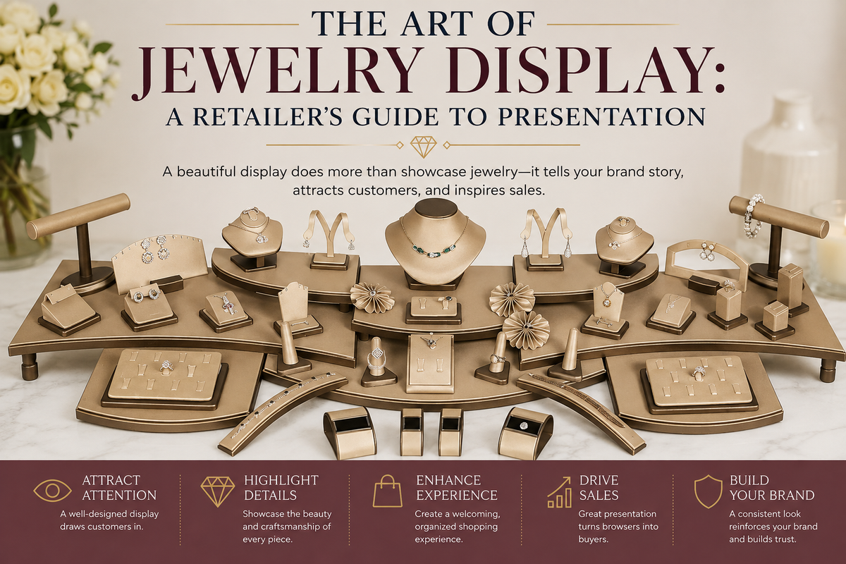 The Art of Jewelry Display: A Retailer's Guide to Presentation