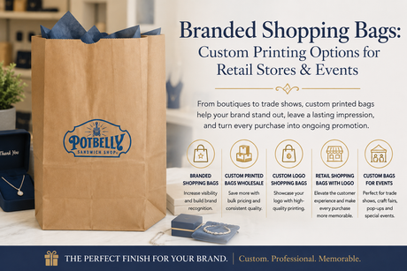 Branded Shopping Bags: Custom Printing Options for Retail & Events