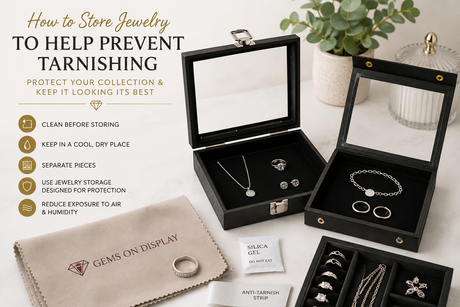 How to Store Jewelry to Help Prevent Tarnishing