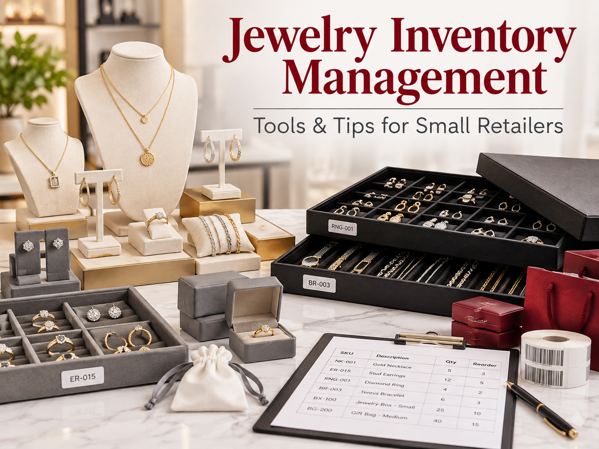 Jewelry Inventory Management for Small Retailers: Tools and Tips