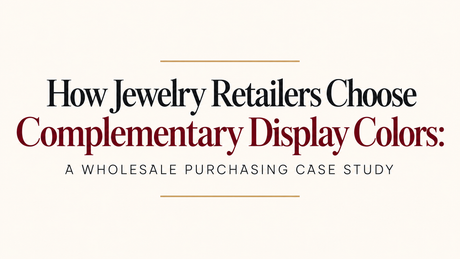 How Jewelry Retailers Choose Complementary Display Colors