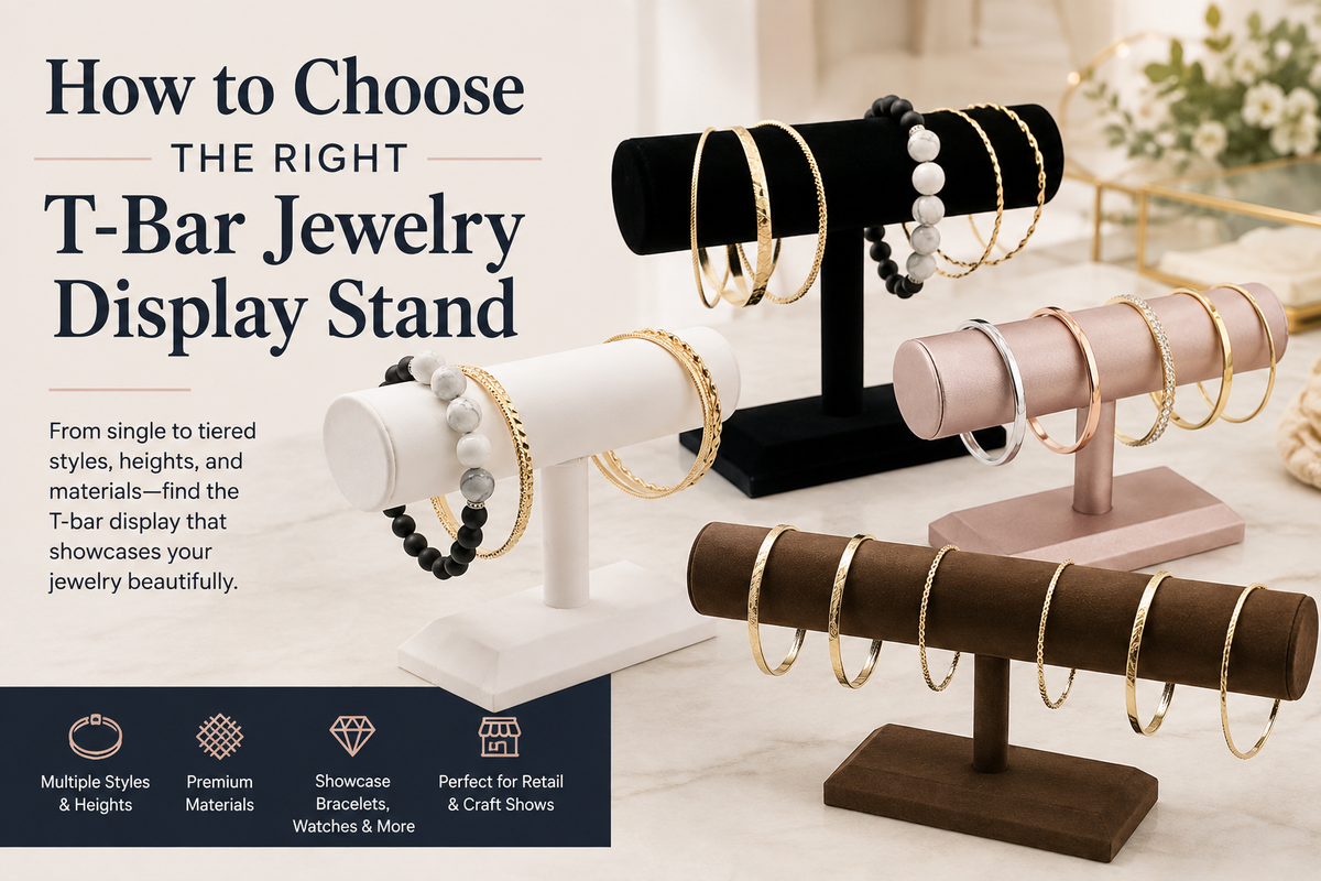 How to Choose the Right T-Bar Jewelry Display Stand
