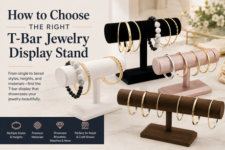 How to Choose the Right T-Bar Jewelry Display Stand