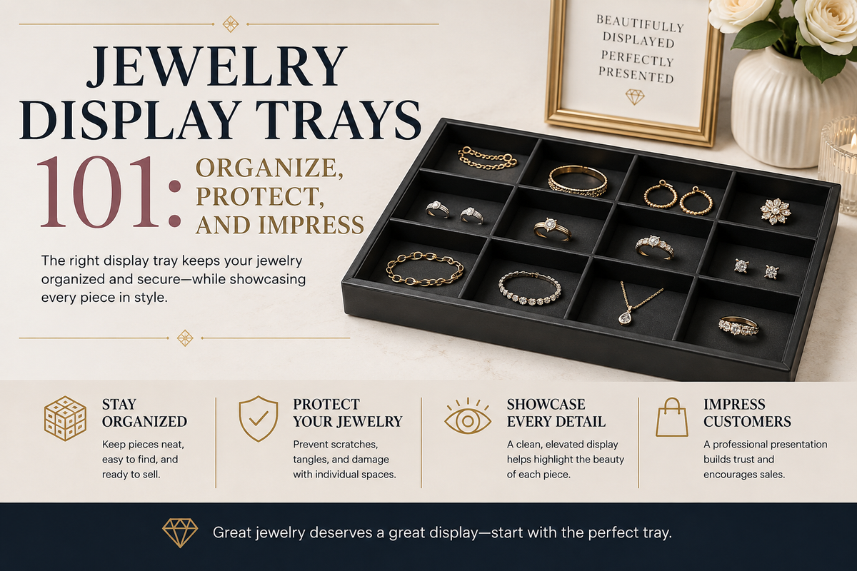 Jewelry Display Trays 101: Organize, Protect, and Impress