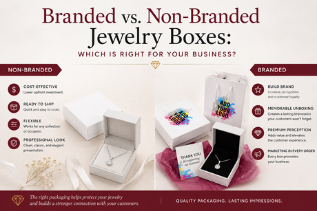Branded vs. Non-Branded Jewelry Boxes: Which Is Right for Your Business?