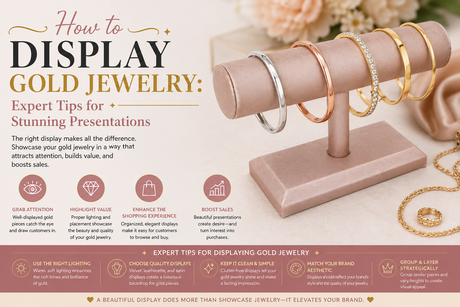 How to Display Gold Jewelry: Expert Tips for Stunning Presentations