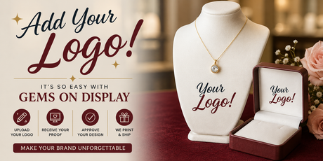 How to Add Your Logo to Custom Jewelry Packaging & Displays