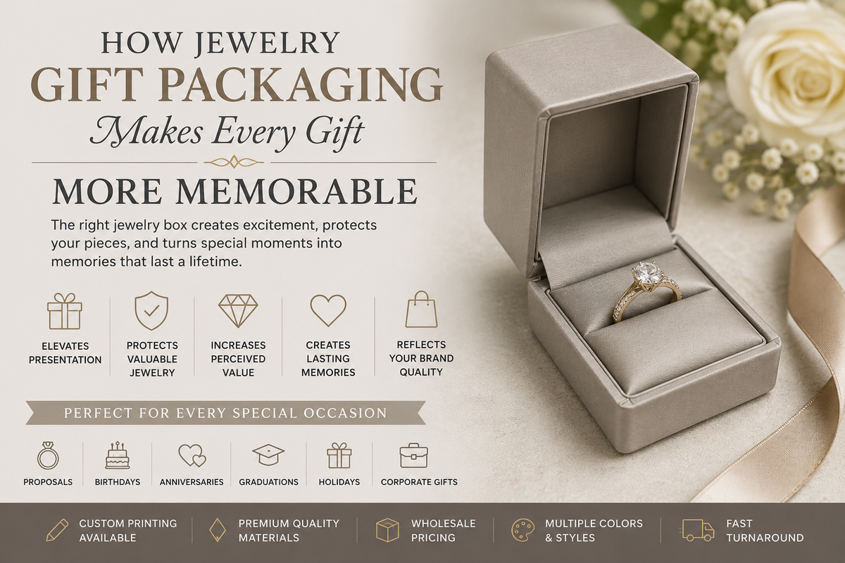 How Jewelry Gift Packaging Makes Every Gift More Memorable