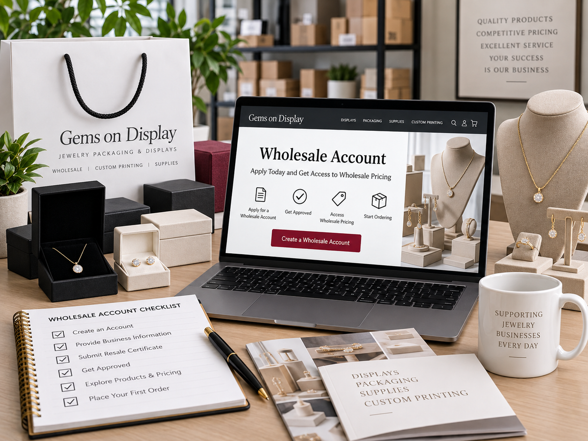 How to Set Up a Jewelry Wholesale Account: What to Know Before You Order