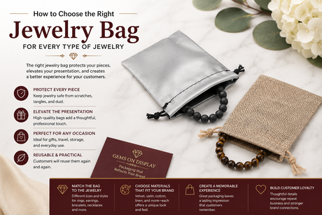 How to Choose the Right Jewelry Bag for Every Type of Jewelry