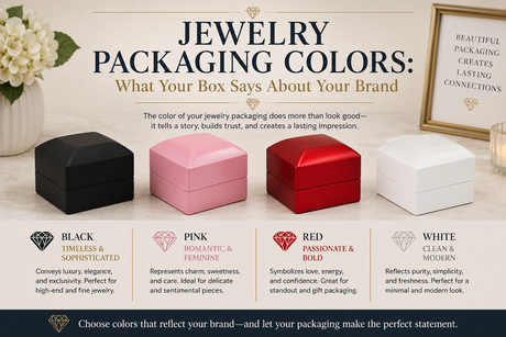 Jewelry Packaging Colors: What Your Box Says About Your Brand