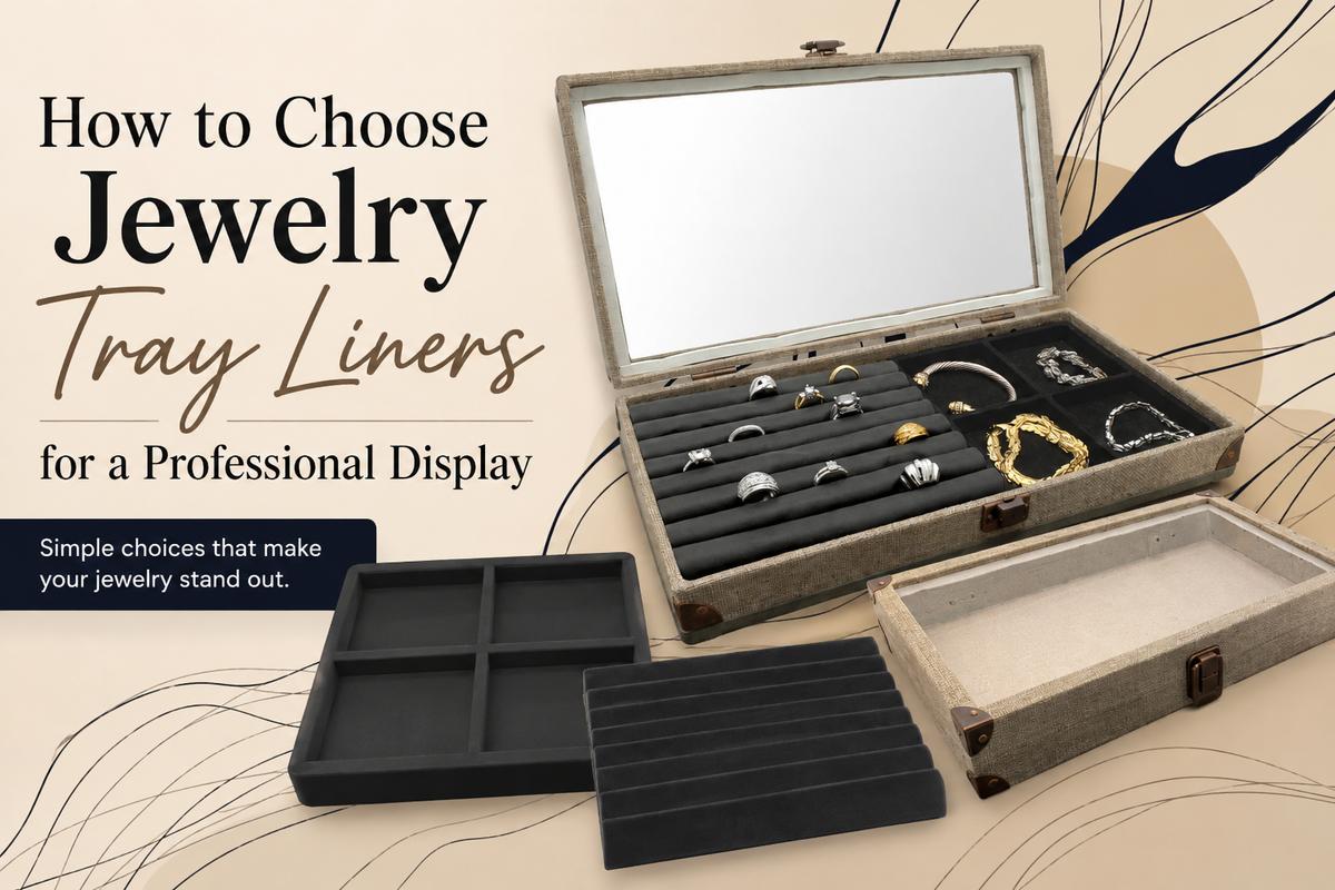 How to Choose Jewelry Tray Liners for a Professional Display