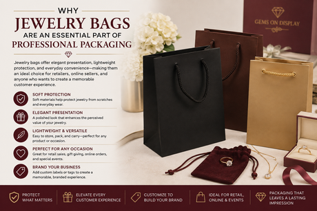 Why Jewelry Bags Are an Essential Part of Professional Packaging