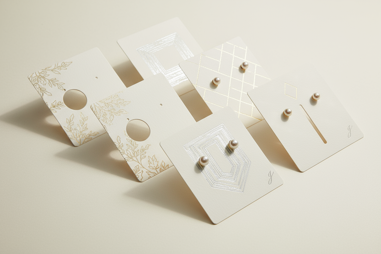 How Custom Earring Cards Increase Jewelry Sales and Conversions