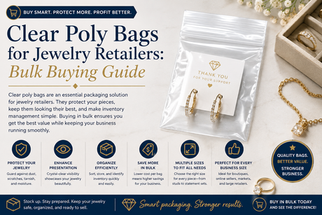 Clear Poly Bags for Jewelry Retailers: Bulk Buying Guide