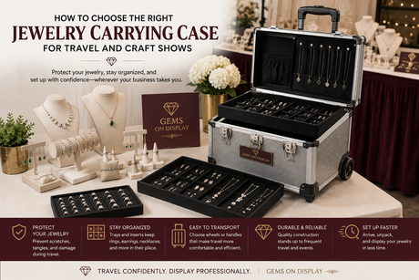 How to Choose the Right Jewelry Carrying Case for Travel and Craft Shows