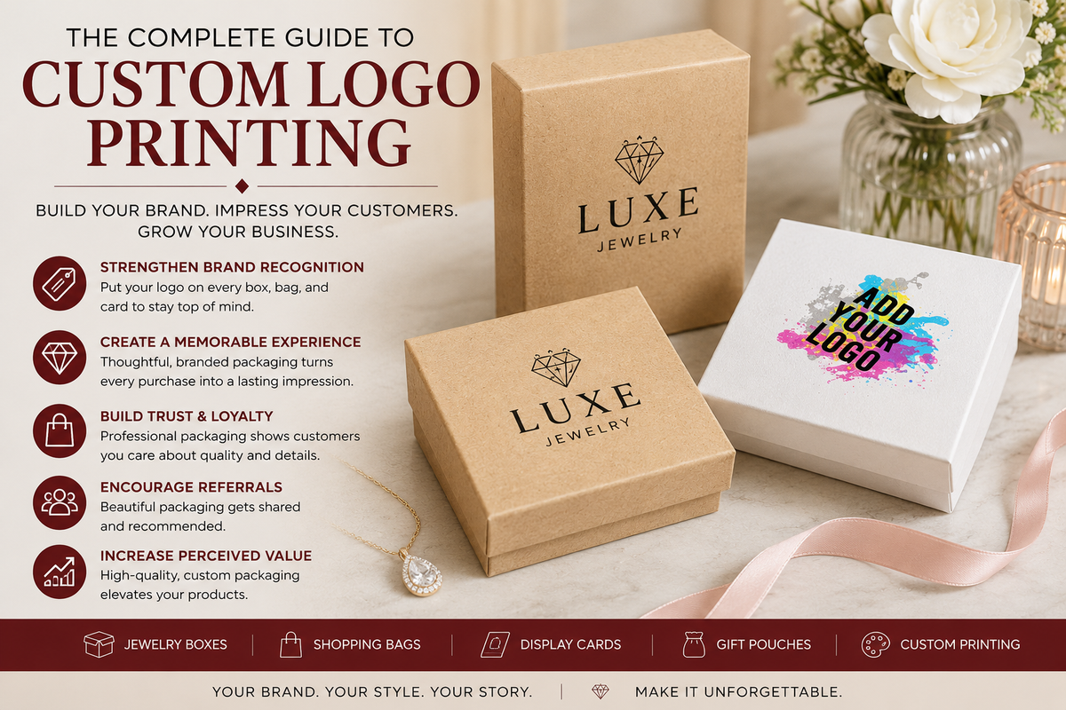 How Custom Logo Printing Helps Build Your Jewelry Brand