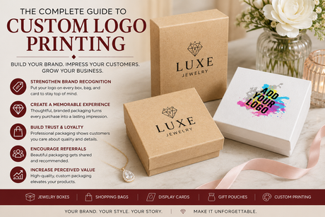 How Custom Logo Printing Helps Build Your Jewelry Brand