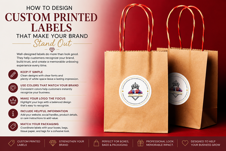 How to Design Custom Printed Labels That Make Your Brand Stand Out