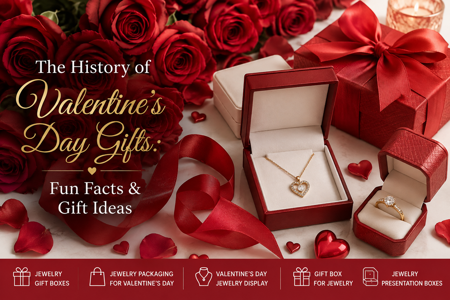 The History of Valentine's Day Gifts: Why Jewelry and Beautiful Packaging Never Go Out of Style