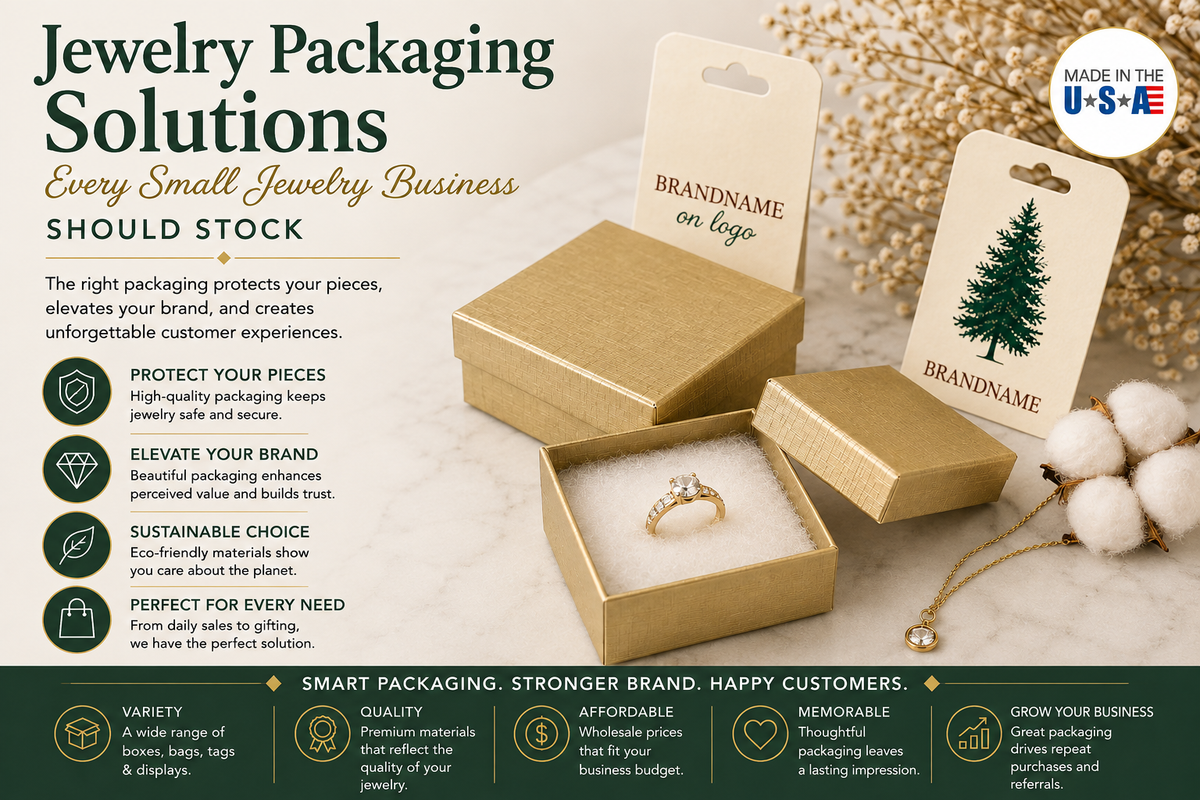 Jewelry Packaging Solutions Every Small Jewelry Business Should Stock