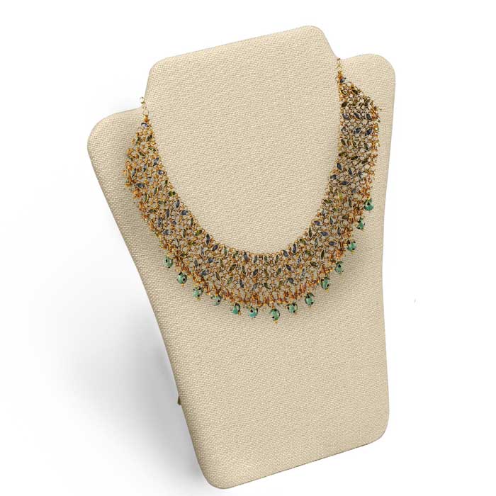 Necklace Displays: A bust or an easel?