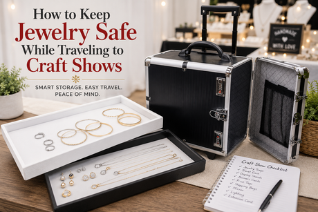How to Keep Jewelry Safe While Traveling to Craft Shows