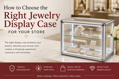 How to Choose the Right Jewelry Display Case for Your Store