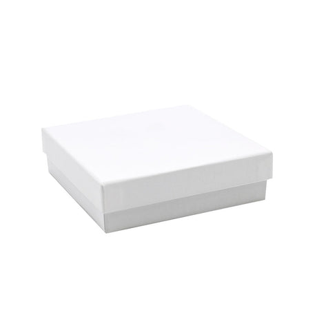 Flat White Cotton Filled Boxes