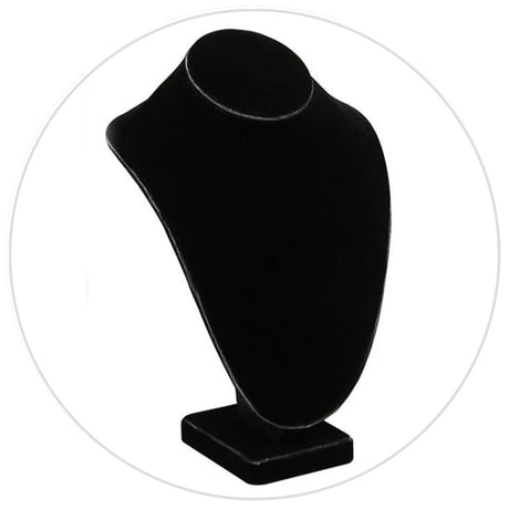 Black Velvet Jewelry Displays