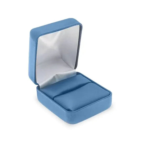 Blue Leatherette Jewelry Boxes