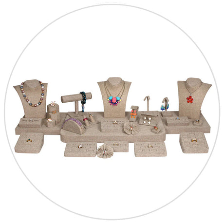 Burlap Display Sets