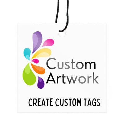 Gloss White Hang Tags