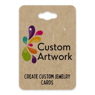 Kraft Jewelry Cards