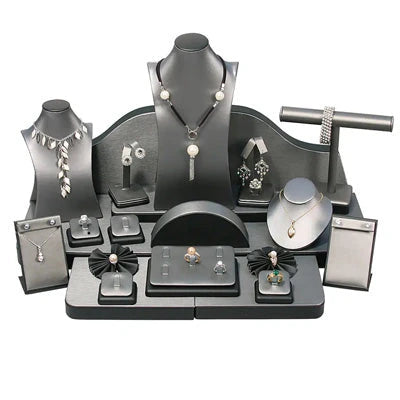 Grey Jewelry Display Sets