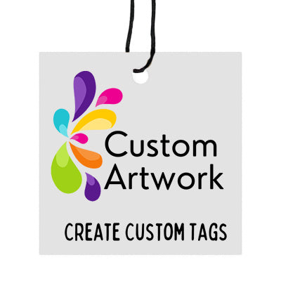 Smoke Grey Gift Tags