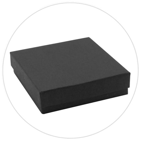 Black Cotton Filled Jewelry Boxes