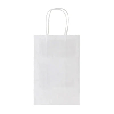 White Kraft Shopping Bags